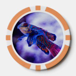 Lot De Jeton De Poker Poisson Mandarin Goby