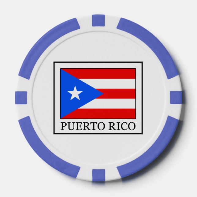 Lot De Jeton De Poker Porto Rico (Recto)