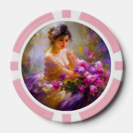 Lot De Jeton De Poker Portrait sensuel