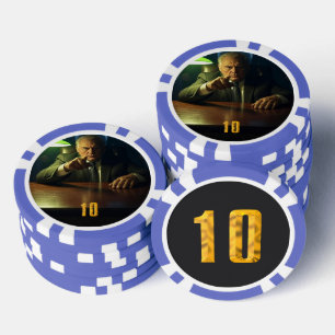 Lot De Jeton De Poker Puce de poker Boss 10 dollars