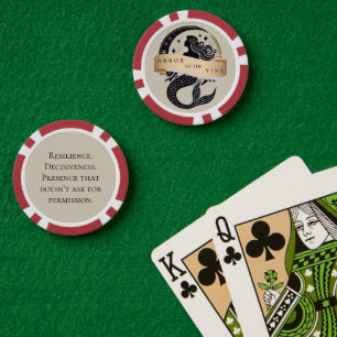 Lot De Jeton De Poker Puce de poker du logo de Mermaid