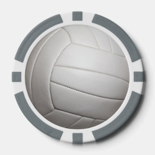 Lot De Jeton De Poker Puces de poker personnalisables Volleyball