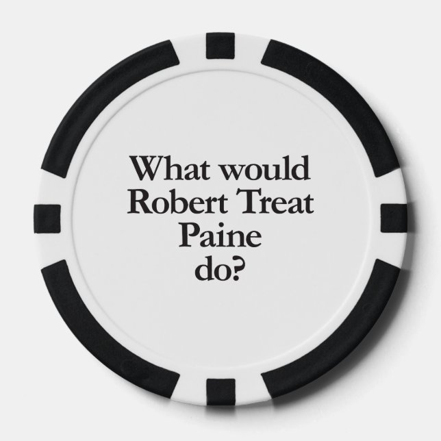 Lot De Jeton De Poker que ferait robert traiter paine (Recto)