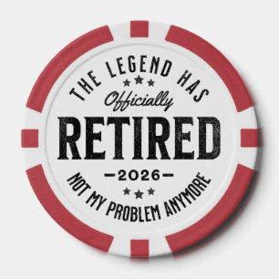Lot De Jeton De Poker Retraité 2026 plus mon problème Vintage Rétro