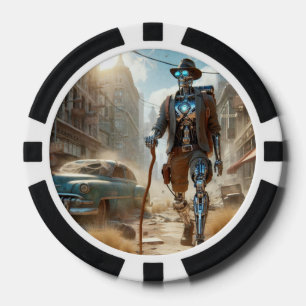 Lot De Jeton De Poker Robot dans Ghost Town