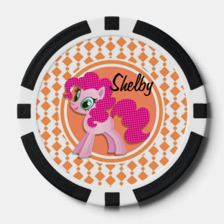 Lot De Jeton De Poker rose