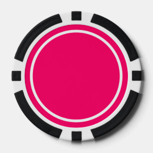 Lot De Jeton De Poker Rose chaud