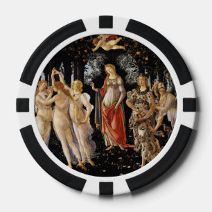 Lot De Jeton De Poker Sandro Botticelli - Le Printemps
