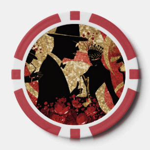 Lot De Jeton De Poker Sérenade Jazz Abstraite