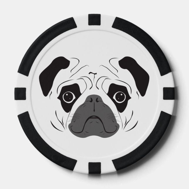 Lot De Jeton De Poker Silhouette carlin (Recto)