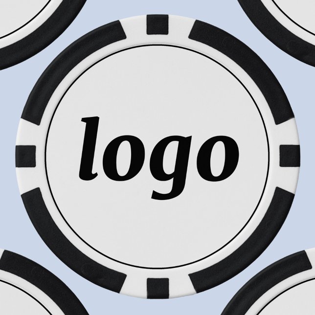 Lot De Jeton De Poker Simple Logo Business Promotional Branding (Simple logo business branding promotional poker chip)