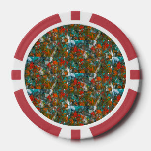 Lot De Jeton De Poker Studio de ballons Miami Dolphins Art