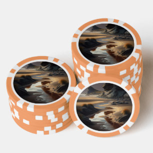 Lot De Jeton De Poker Sunset