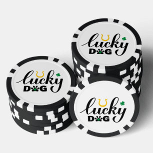Lot De Jeton De Poker T'as de la chance Puce de Poker Chien