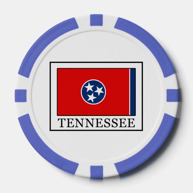 Lot De Jeton De Poker Tennessee (Recto)