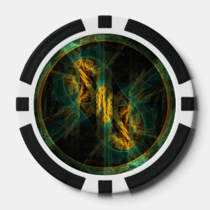 Lot De Jeton De Poker The Eye of the Jungle Abstract