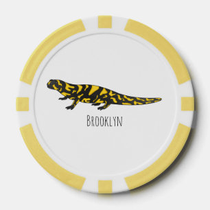 Lot De Jeton De Poker Tigre salamandre