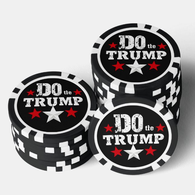 Lot De Jeton De Poker Trump (Empiler)