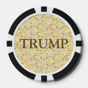 LOT DE JETON DE POKER TRUMP