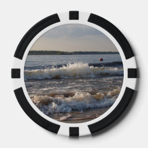 Lot De Jeton De Poker Vagues Sur La Plage