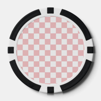 Lot De Jeton De Poker Vérificateurs roses