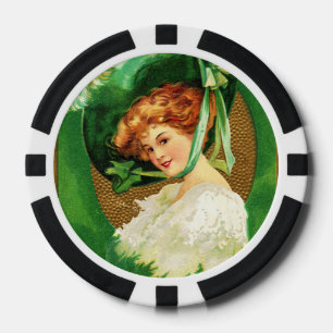 Lot De Jeton De Poker Veste du vert