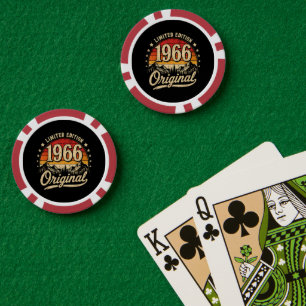 Lot De Jeton De Poker vintage 1966 édition limitée originale