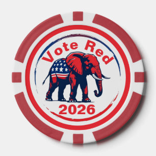 Lot De Jeton De Poker Vote Red 2026
