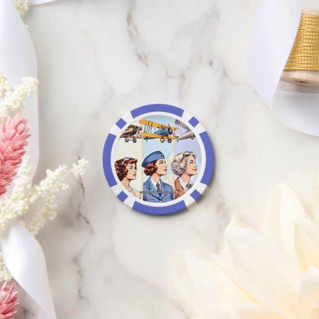 Lot De Jeton De Poker Wings of Her Own poker chips (Mariage)