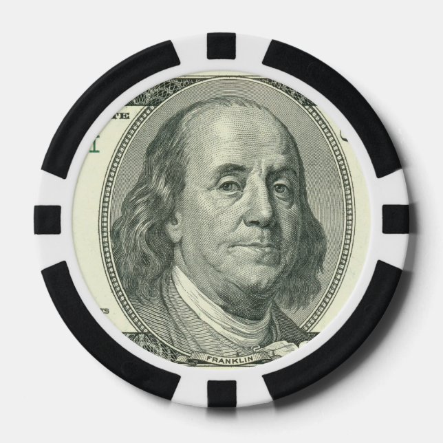 LOT DE JETON DE POKER ZH100 (Recto)