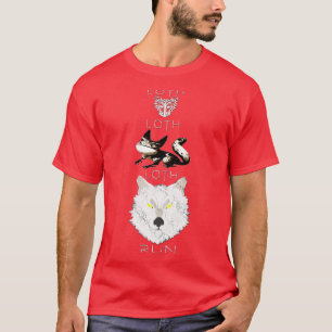 Loth rat Loth cat Loth wolf rennen Pick a path and T-Shirt