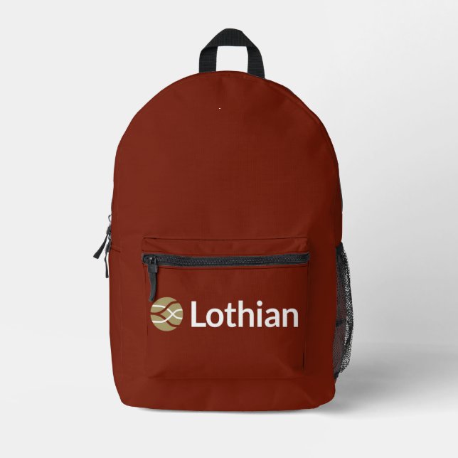 Lothian Backpack Bedruckter Rucksack (Vorderseite)