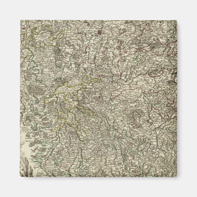 Lothringen, Barrois, Frankreich Magnet (Vorne)