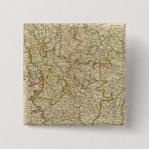 Lothringen, Frankreich Button