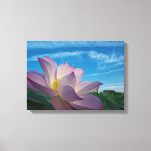 Lotos-Blume Leinwanddruck