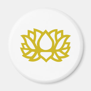 Lotos-Blume Magnet