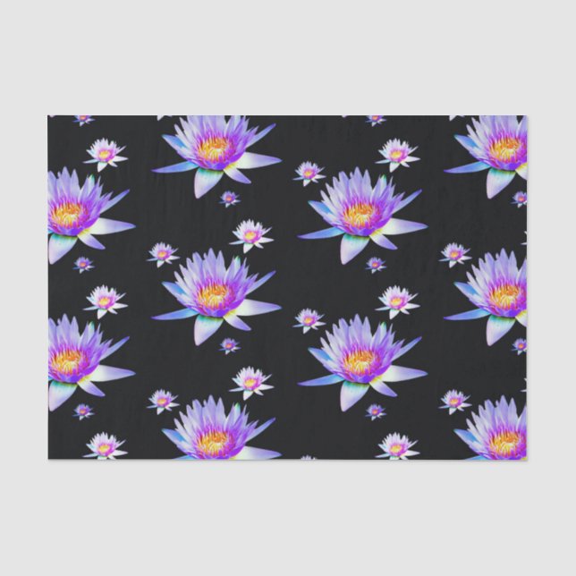 Lotos-Blume Seidenpapier (Vorderseite)