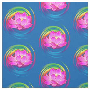 Lotos-Blume Stoff