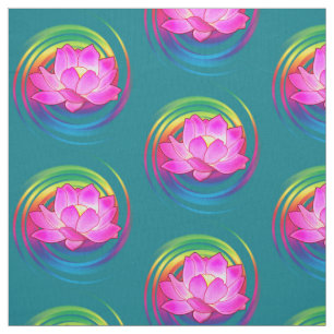 Lotos-Blume Stoff