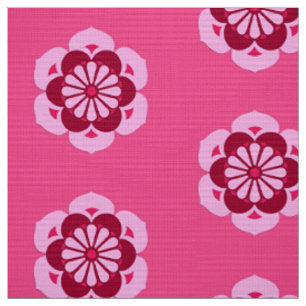 Lotos-BlumeMandala, pinkfarbenes Rosa und Stoff