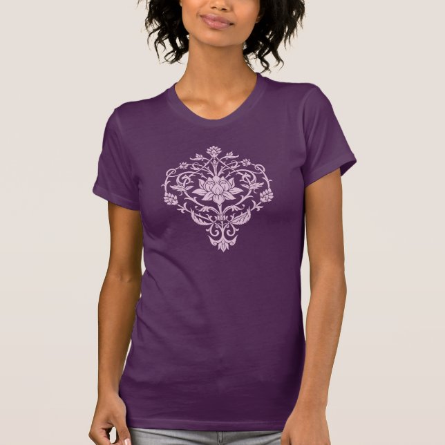 Lotos-Blumen-T - Shirt (Vorderseite)