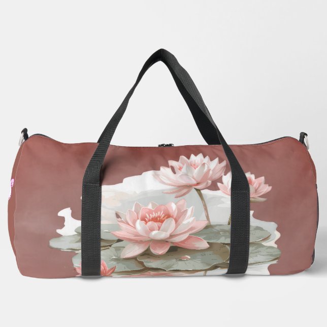 Lotos-Teich Duffle Bag (Vorderseite)