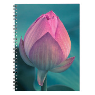 Lotos-Wasser-Lilien-Blume Notizblock