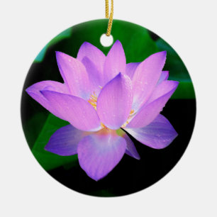Lotos Wasser romantisches Date Braut- Frieden Hoff Keramik Ornament