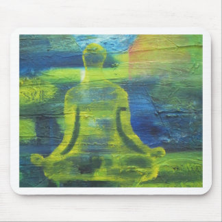 Lotos-Yoga-Pose-ursprüngliche Gesundheits-Übung Mousepad