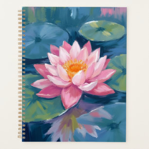 Lotosblume Seerosenblatt Aquarell Planer