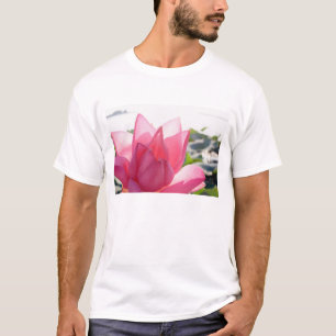 Lotosblüte [Nelumbo speciosum] in voller Blüte T-Shirt