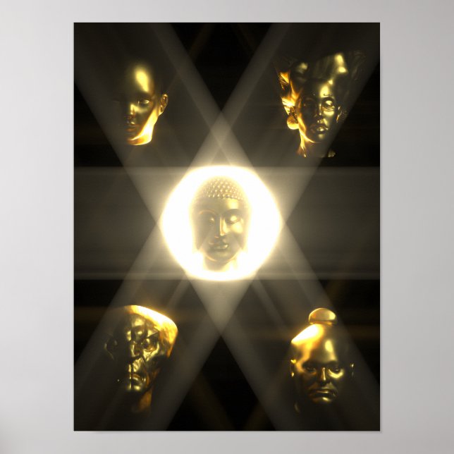 Lotosblüten-Jünger Poster (Vorne)