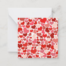 Lots de cartes de coeur