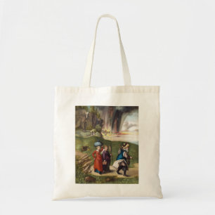 Lot's Escape - Albrecht Durer - c1496 Tragetasche